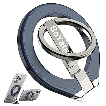 Amazon | BoYata スマホリング 両面マグネット 超强磁力
